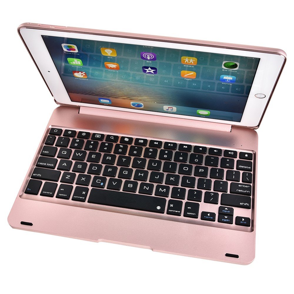 Uitstekend Mijnenveld Installatie Shop4 - iPad Pro 9.7 Toetsenbord Hoes - Bluetooth Keyboard Cover Roze |  Shop4tablethoes