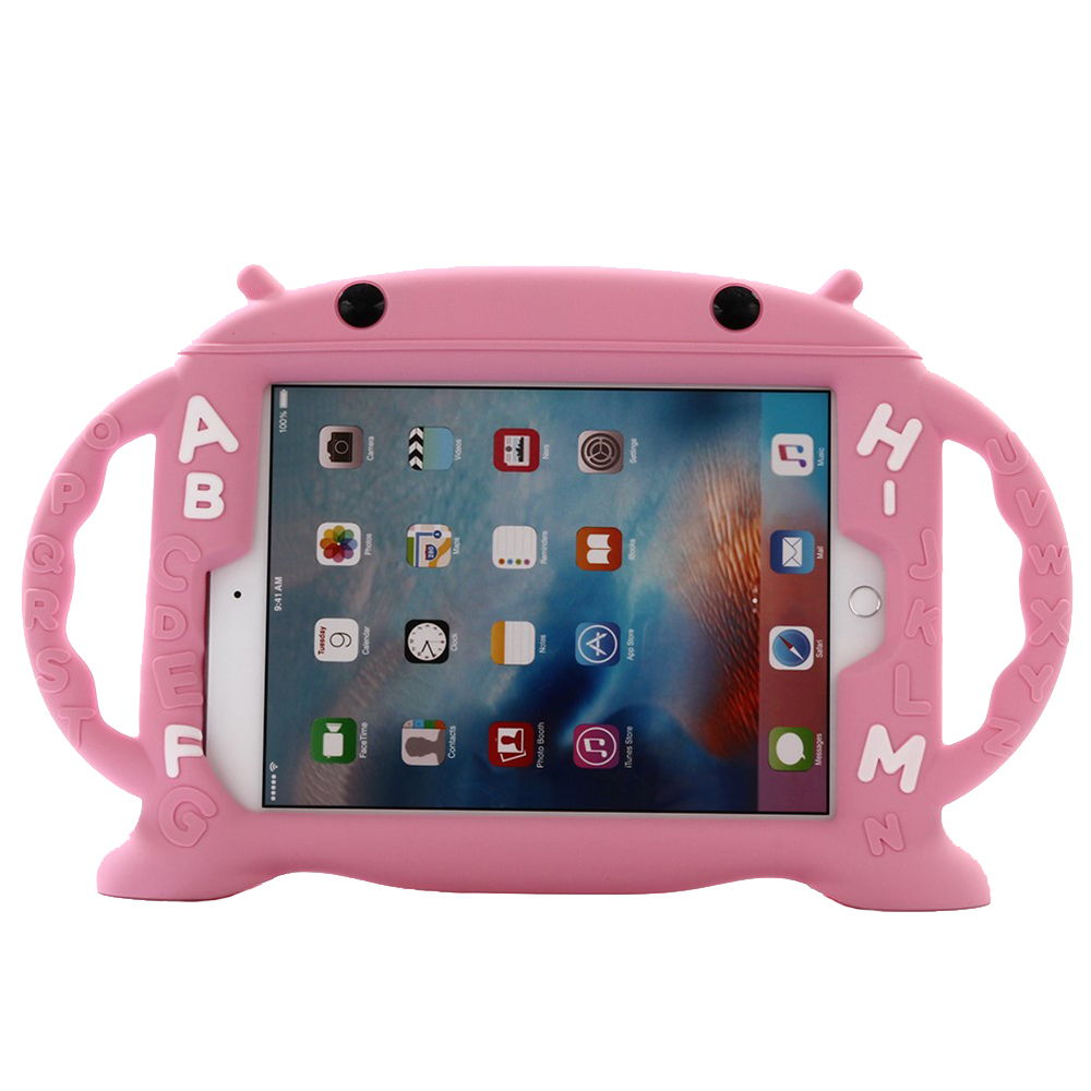 elektrode onderwerp De Alpen Shop4 - iPad 9.7 (2018) Hoes - Kids Cover Alfabet voor Kinderen Roze |  Shop4tablethoes